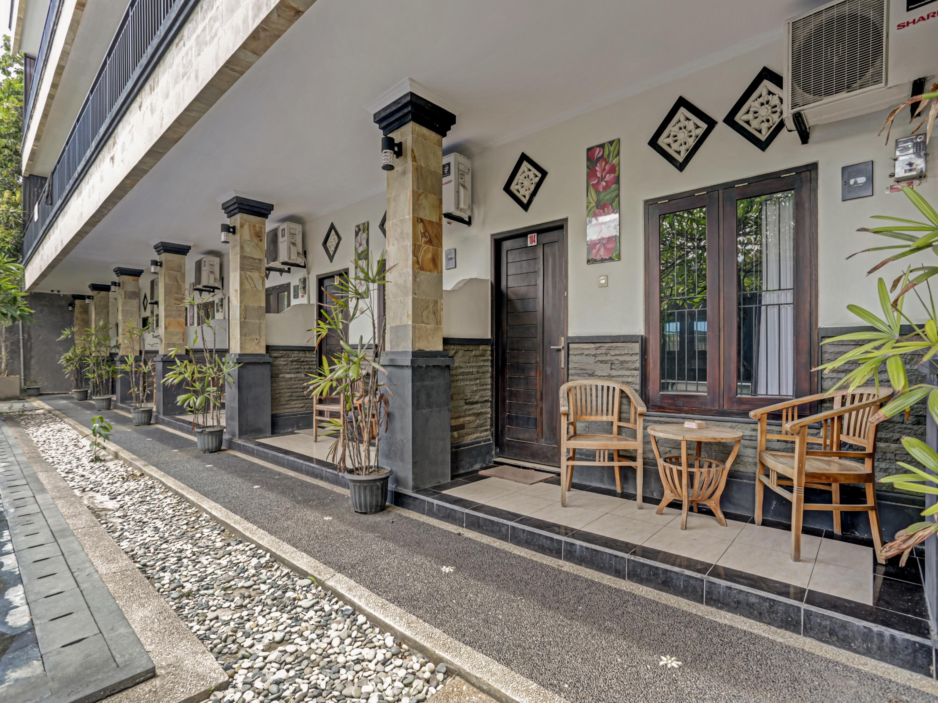 Super Oyo 3904 Kiki Residence Bali Legian Eksteriør billede