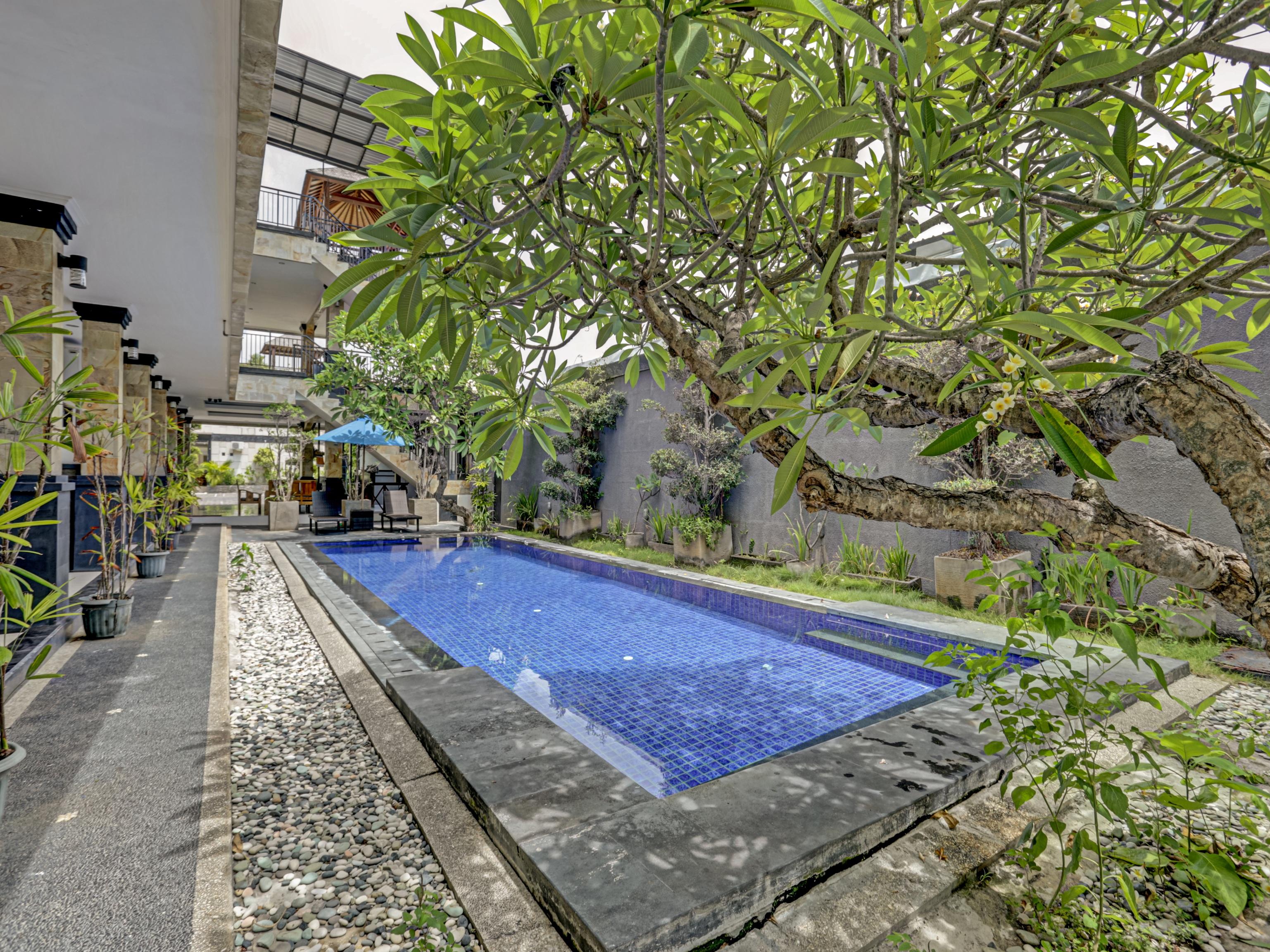 Super Oyo 3904 Kiki Residence Bali Legian Eksteriør billede