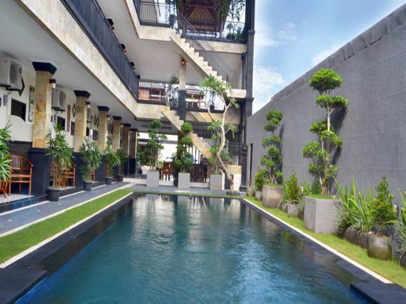 Super Oyo 3904 Kiki Residence Bali Legian Eksteriør billede